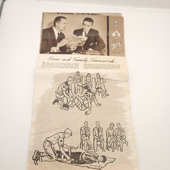 1962 Bernel Hollingsworth Boy Scout Complete Calendar Raton New Mexico - Picture 5 of 16